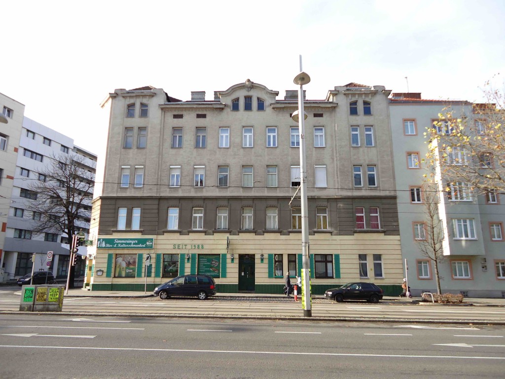 Simmeringer Hauptstraße Bestandsaufnahme Architekt Michael Wagner Wien